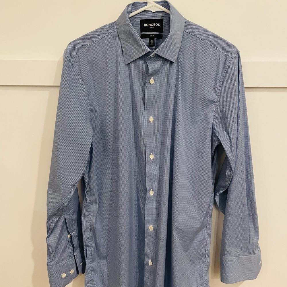 Bonobos Non-Iron Dress Shirts (Slim Fit 16/33) - Picture 3 of 3